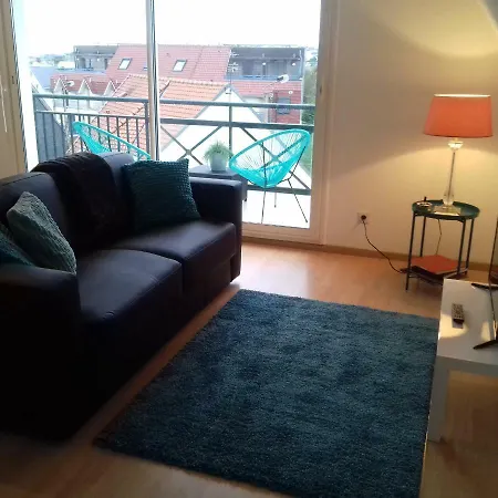 Balcon Avec Vue Panoramique De La Mer, Le Village Et La Campagne - Parking Prive דירה